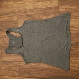 REEBOK GREY RACERBACK WORKOUT TANK SIZE M